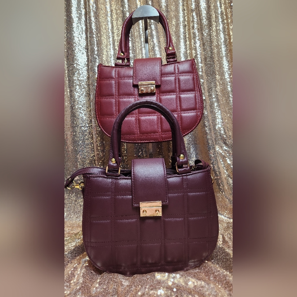 Lamb leather crossbody bag